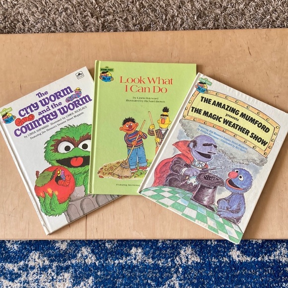 Vintage Sesame Street books featuring Muppets - Picture 15 of 15